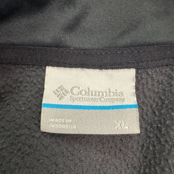 Columbia Fast Trek Fleece Soft Shell Jacket Men Large XL Full Zip Outdoor Hiking - Picture 3 of 11
